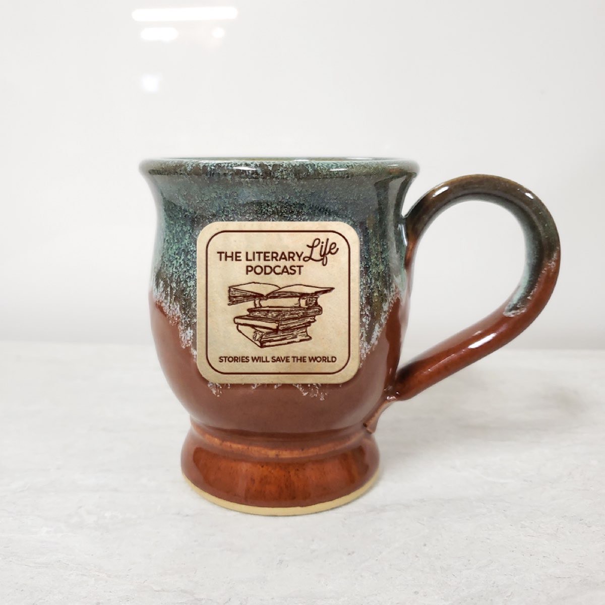 Literary Life Podcast Mug (12 oz.)